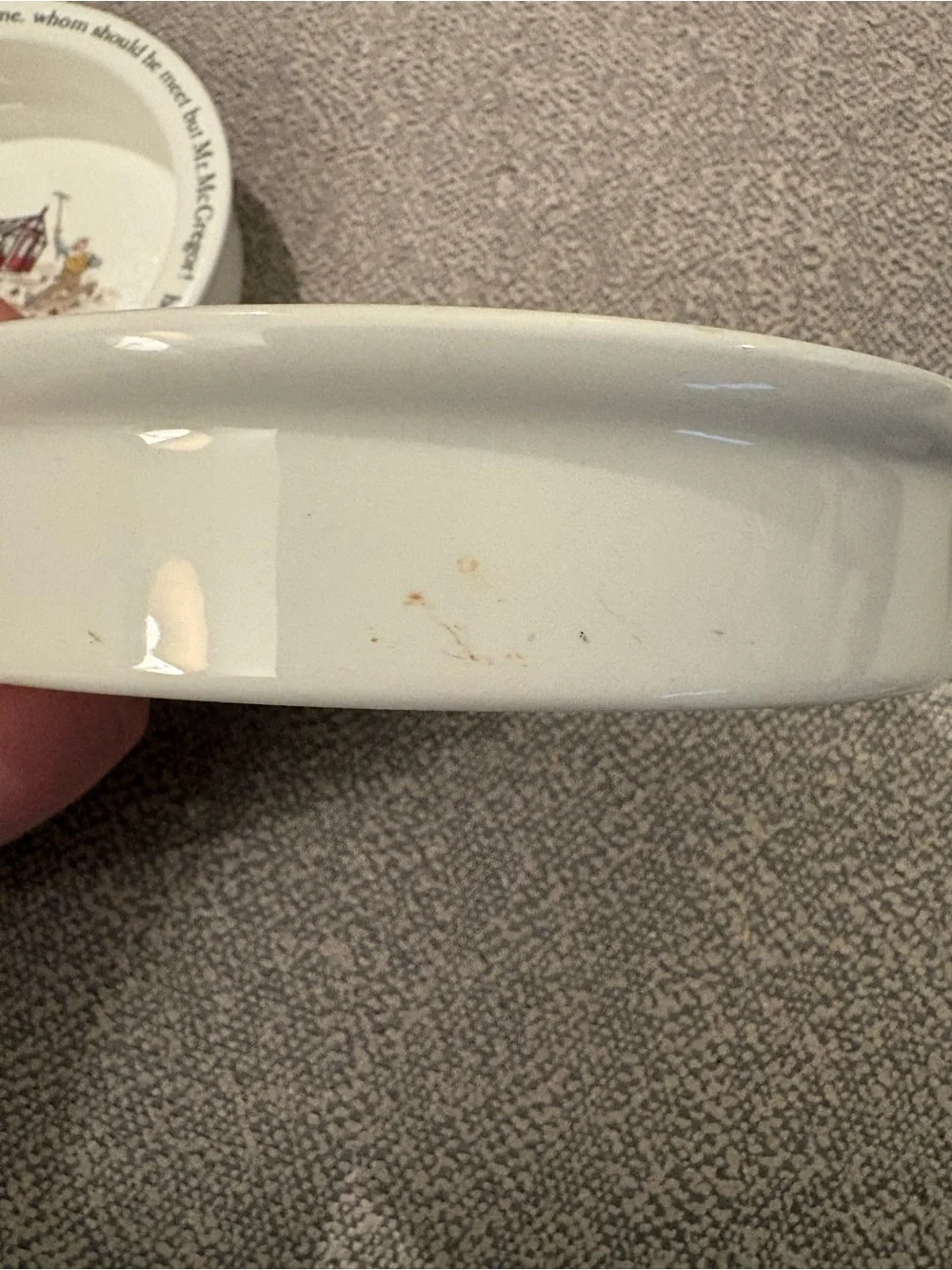 Beatrix Potter Peter Rabbit Wedgwood Porrigers/Dishes Set of 2